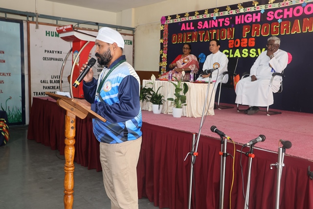 ORIENTATION PROGRAMME FOR PARENTS OF CLASS V